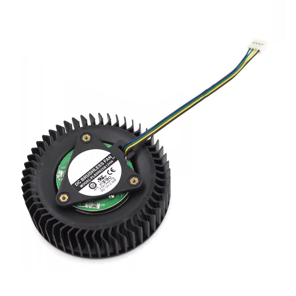 Amazon.com: Rakstore PLB08025B12HH 78mm Graphics Card Cooling Fan